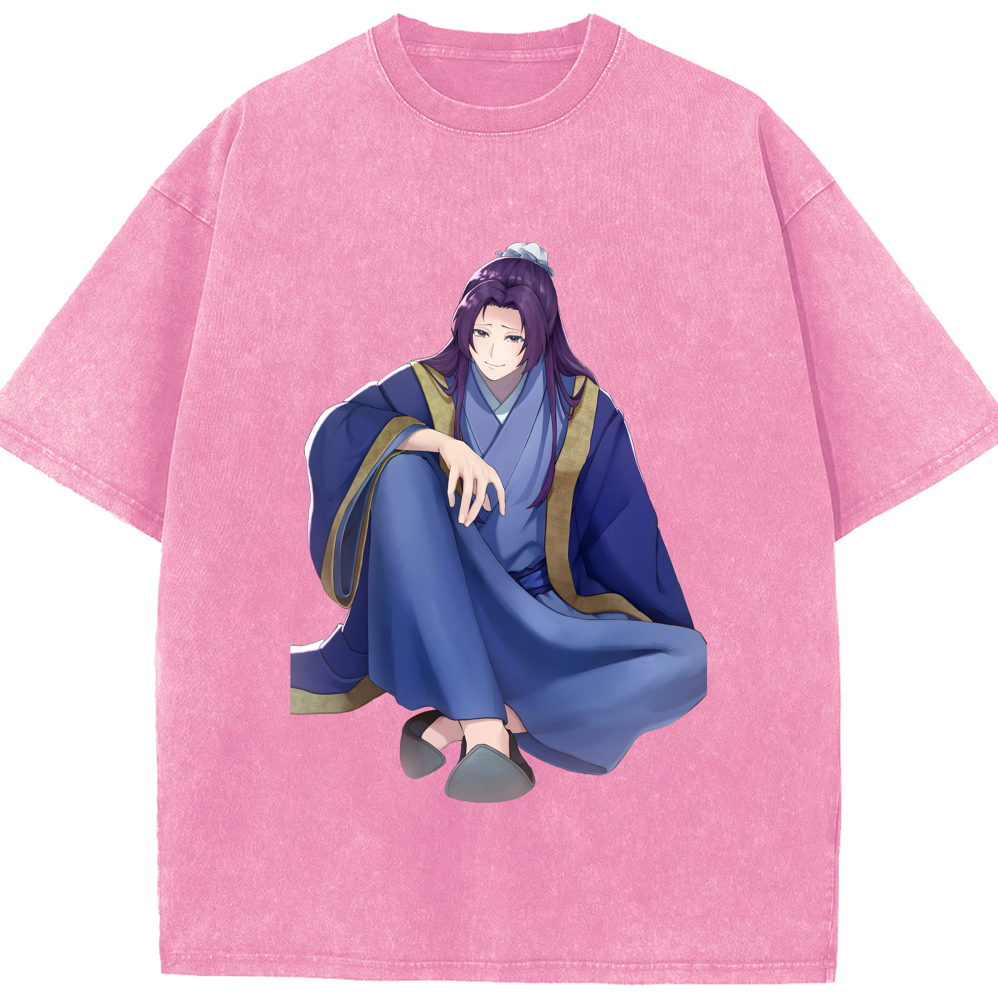 （画像用） 薬屋のひとりごと The Apothecary Diaries 綿100% ヴィンテージ風 半袖Tシャツ（フロントプリント）